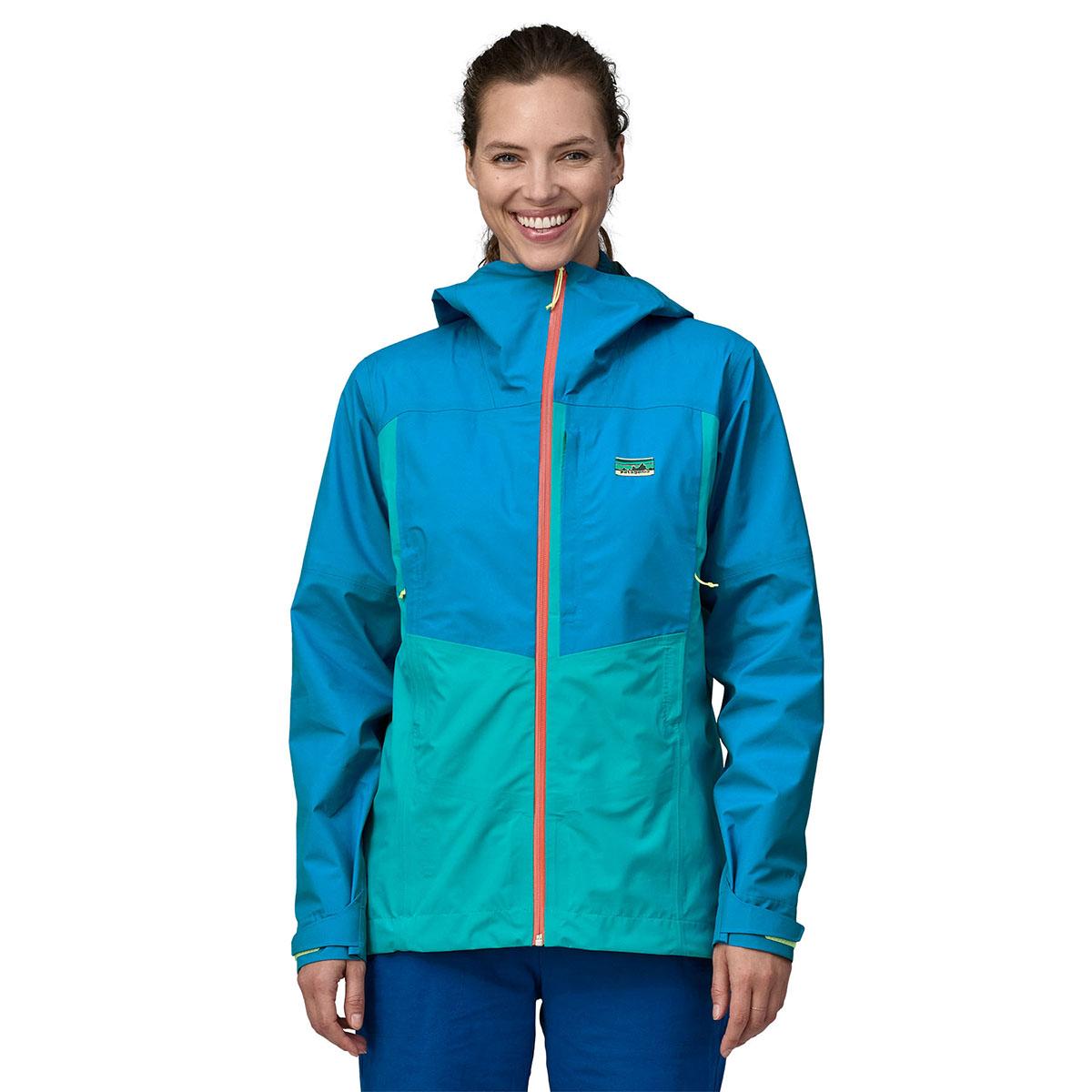 Patagonia Boulder Fork Rain Jacket Women's in Subtidal Blue